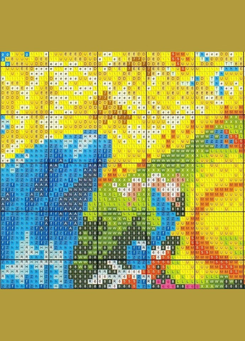 Набір для вишивання за нанесеною на канву схемою "Dolphins in the ocean". AIDA 14CT printed, 81*62 см Joy Sunday (313613337)