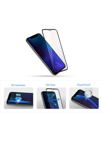 Захисне скло 2.5D Full Glue Black Border для TECNO Spark 10 KI5q (-TC-SP10-SMFCFG-BB) 2E (307437490)