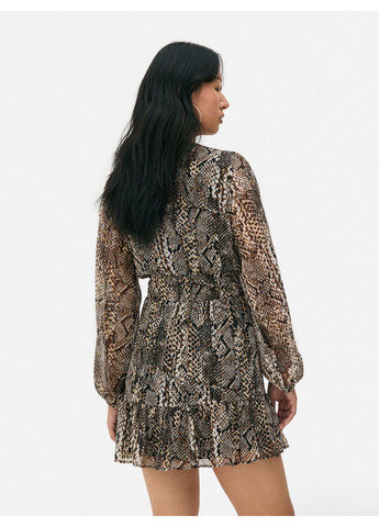 Чорна сукня демісезон,чорний-бежевий, Primark