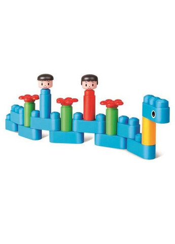 Конструктор Игровая площадка 110 деталей (760011) PolyM Ігровий майданчик 110 деталей (368471436)