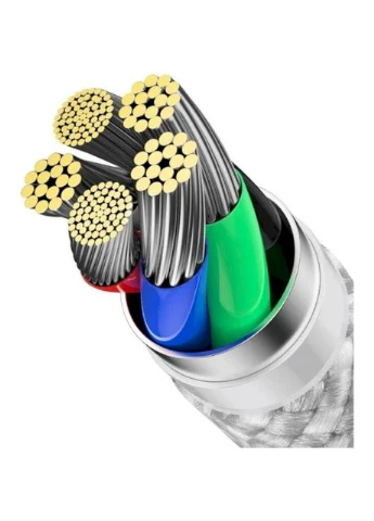 Кабель Dynamic Series Fast Charging Cable Type-C to Lightning 20W 2m CALD000102 White Baseus (306559322)