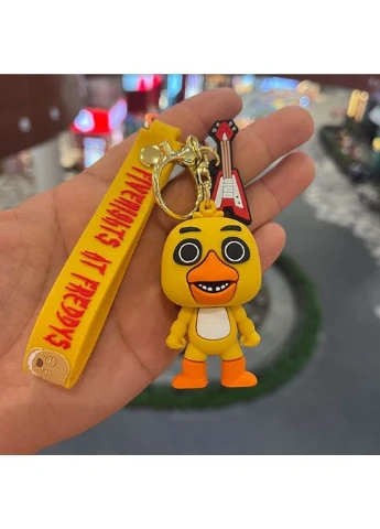 Брелок Пять ночей у Фредди Чика ФНАФ Five Nights At Freddys FNAF детский брелок на рюкзак, ключи 8 см Shantou (393632880)