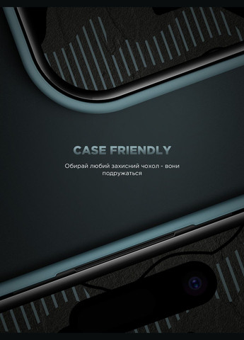 Защитное стекло Infinity Black Icon 2.75D для Apple iPhone 16 Pro (ARM80301) ArmorStandart (343048080)