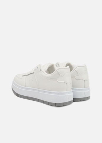 Белые женские кеды на платформе цвет белый cb-00251134 Yuki