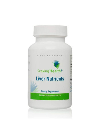 Поживні речовини для печінки, Liver Nutrients,, 60 вегетаріанських капсул Seeking Health (322741287)