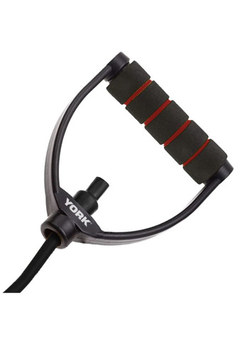 Эспандер трубчатый с ручками York 17- 20кг, черный York Fitness (301865671)