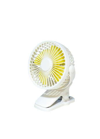 Портативный аккумуляторный вентилятор с зажимом, 3 скорости, поворот на 360°, USB Fan LY850 No Brand (332998044)