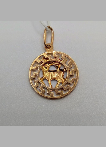 Зодіак стрілець золото 585° 0,76г. коло () Золотий Лелека 63132 (305391419)