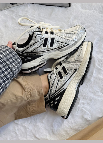 Кроссовки женские и мужские New Balance 1906R white metallic gold | Нью Беланс 1906R белые No Brand белые демисезоны (340116933)