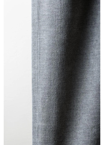 Штори з матового шенілу 2шт. 2,5м х від 2,5м до 3м HYGG (370367088)