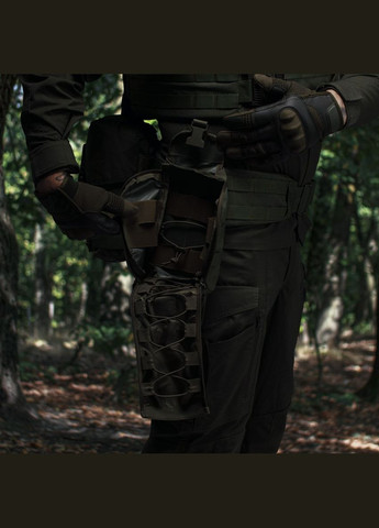 Аптечка увеличенная PRO (подсумок-органайзер). Cordura 1000. Олива Ukrarmor (329741140)