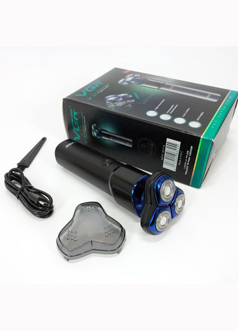 Електробритва V-325, тример бездротовий, машинка чоловіча для гоління, тример для вусів VGR (364664551)