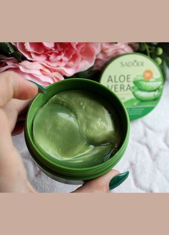 Патчі для очей з алое вераSadoer Aloe Vera Collagen Soothing Eye Mask SADOER (307822328)
