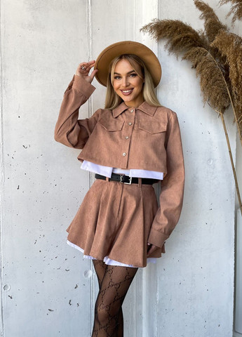 Костюм з міні-спідницею No Brand (312751663)