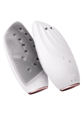 Очищувальна щітка для обличчя Sonic Thermo Facial Brush&Face-Lifter 8в1 starlight GESKE (341525953)