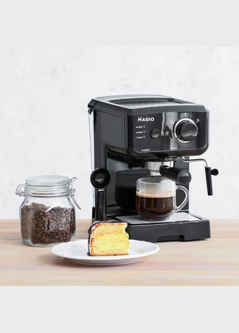 Кофеварка рожковая эспрессо MG-962 1140 Вт, кофемашина латте, кофеварка автоматическая Magio (364664065)