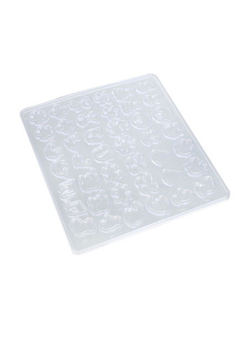 Форма для епоксидної смоли Молд, Мікс Силіконові 13.5 см x 12.3 см Finding (316248532)