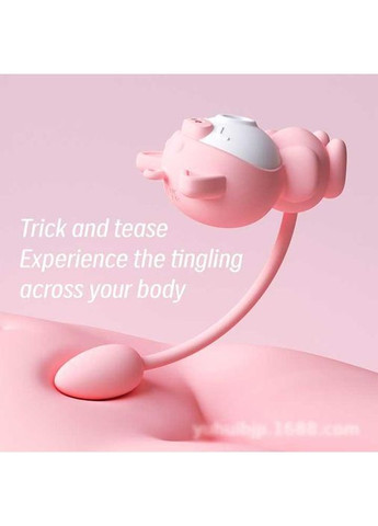 Подвійний вакуумний вібратор Otouch Cici Kitty з 20 режимами вібрації для жінок стимуляція клітора та точки G No Brand (366887778)