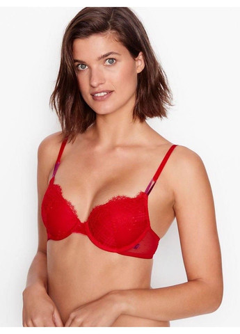Червоний бюстгальтер без пуш-ап favorite t-shirt bra червоний 36c(80c) Victoria's Secret