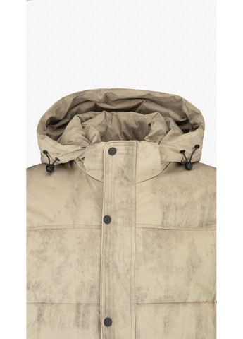 Оливковая (хаки) зимняя куртка однотонная мужская 9921 shop (2000999149535) Demos