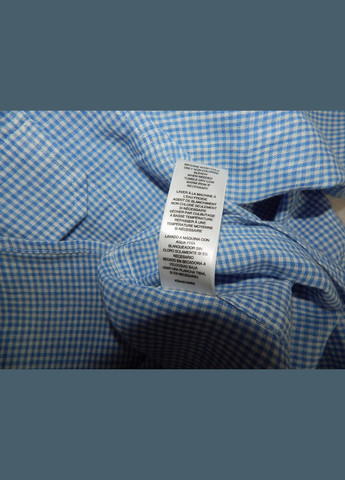 Синяя кэжуал рубашка в клетку Michael Kors