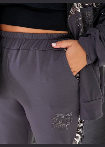 Жіночий прогулянковий костюм бежевого кольору New Trend (317349864)