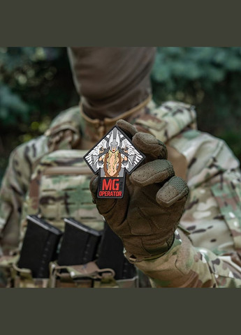 Нашивка MG Operator PVC full color M-TAC (315047712)