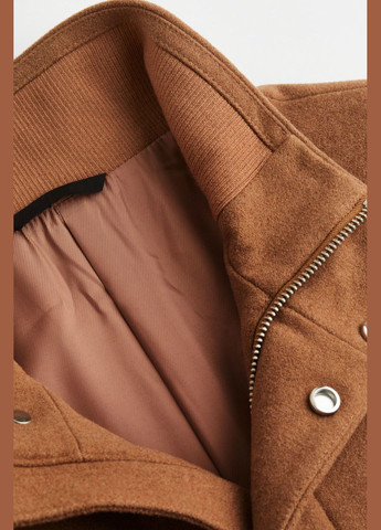 Бежевое демисезонное Пальто из шерсти H&M