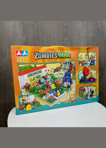 Дитячий конструктор Plants vs Zombie 7421 Лего Рослини проти зомбі 418 деталей Diy (324260965)
