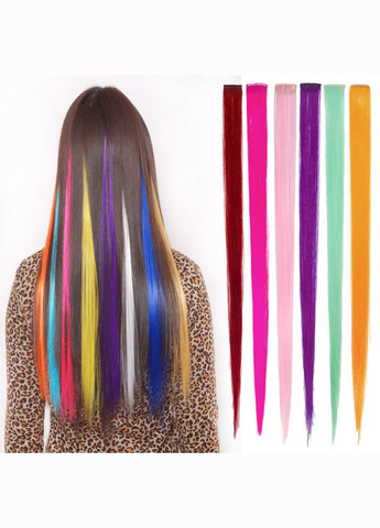 Канекалон однотонный на заколке 5271 No Brand (364494131)