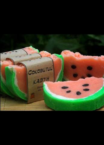 Мыло Сочный арбуз 100 г Зілля Мавки (341302764)
