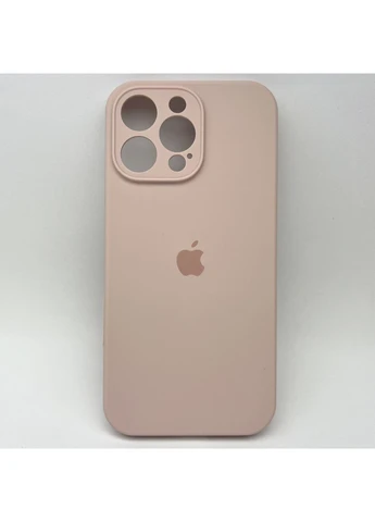 Чохол Full camera на iPhone 14 PRO MAX силіконовий для айфон захист камери Pink sand / Пудровий Silicone Case (367109442)