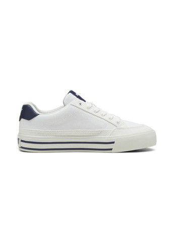 Белые всесезонные кеды court classic vulcanised formstrip unisex sneakers Puma