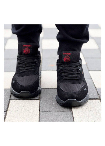 Черные демисезонные мужские кроссовки No Brand