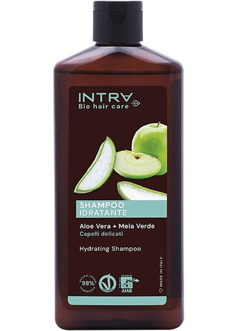 Зволожувальний шампунь Aloe Vera & Green Apple 250ml (642569-31222273) Intra (368870914)