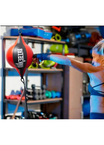 Боксерская груша двойная на резинках PU кожа для тренировки реакции, скорости и координации, MMA, бокс No Brand (362682244)