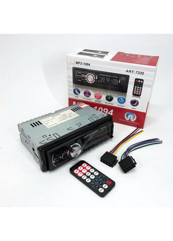 Автомагнітола зі знімною панеллю MP3 1094 з Bluetooth та пультом / Магнітола в машину / Автомобільна No Brand (368765872)