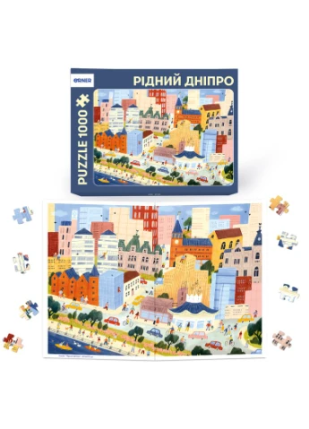 Пазл «Родной Днепр» 1000 элементов Orner (361446425)