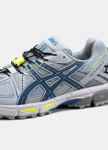 Кроссовки женские и мужские Asics Gel-Kahana 8 grey blue | Асикс Гель-Кахана 8 серые синие No Brand серые всесезоны (315155232)