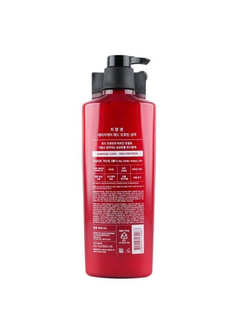 Професійний шампунь Damage Care Red Protein Shampoo 680ml Mise En Scene (305613783)