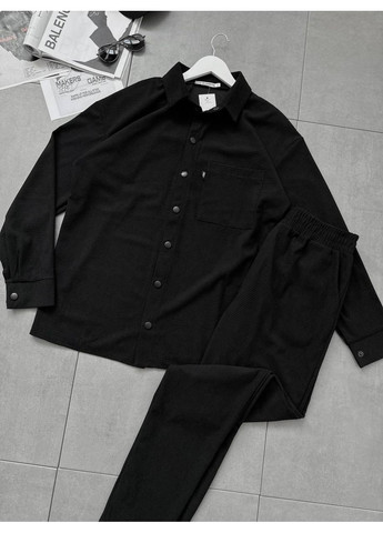 Чорний демісезонний 😎 чоловічий костюм – стиль, що говорить за себе Vione