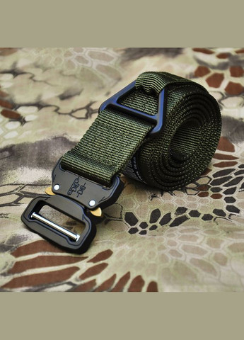 Ремінь з пряжкою Cobra Green 128 см тактичний нейлоновий 4 шт. Han-Wild (352013055)