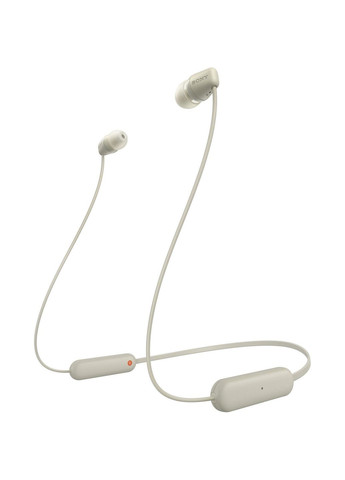 Bluetooth-гарнитура WI-C100 Beige (WIC100C.CE7) Sony (341486596)