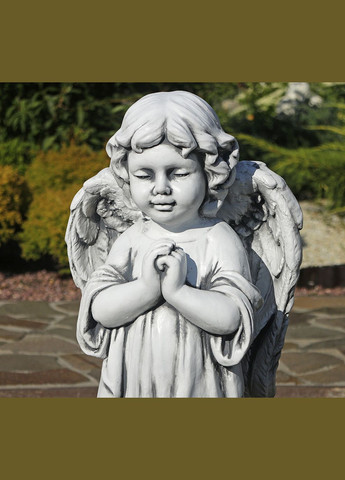 Садова фігура Ангел, що молиться стоячи 72x24x25 см (ССП12091 ) Гранд Презент (289370394)