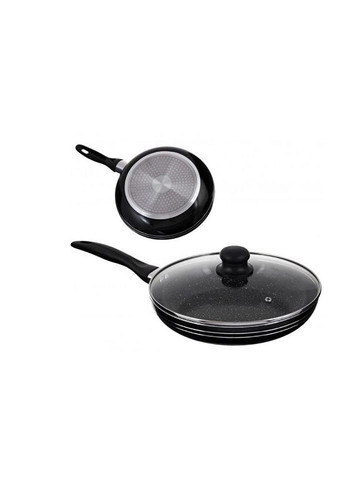 Сковорода с крышкой и мраморным покрытием 24 см EB-766 Edenberg (334674459)