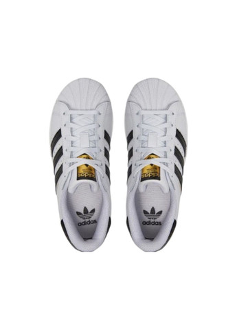 Білі всесезонні дитячі кеди superstar c adidas