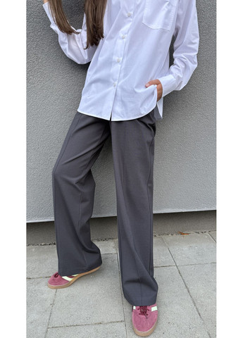 Серые демисезонные брюки Top Hat Kids