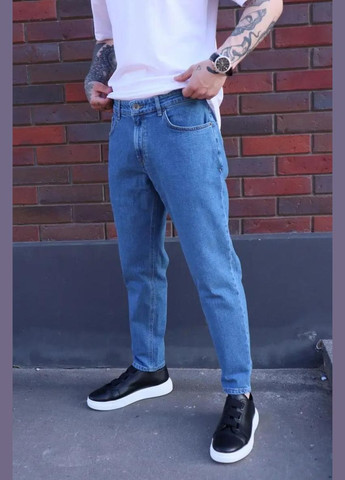 Синие демисезонные джинсы mom classic Reload