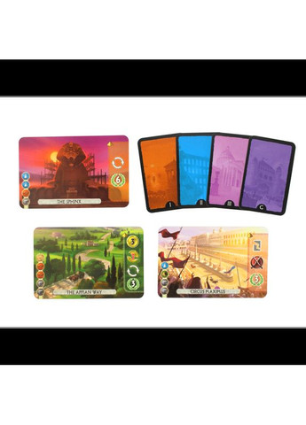 Настільна гра 7 Чудес: Дуель (7 Wonders: Duel) (укр) ( ) Ігромаг 5425016924259 (370764989)