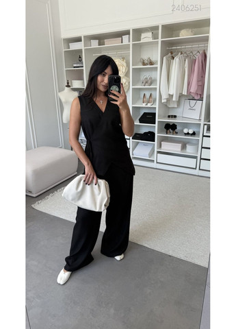 Жіночий костюм річчоне (чорний) 2406251 Peony (352260792)